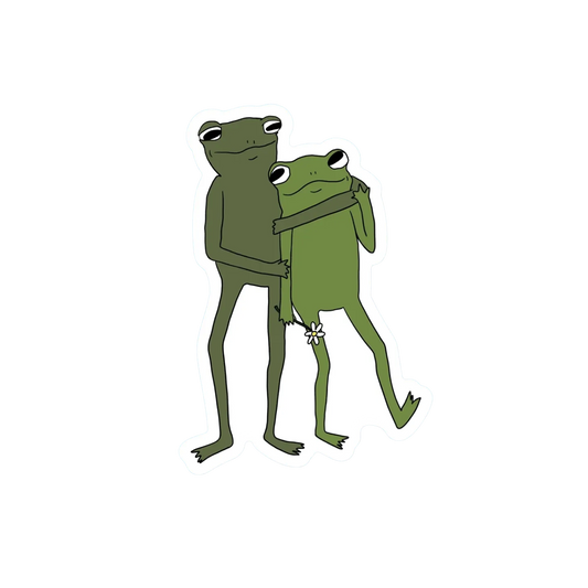 BFF FROGS STICKER