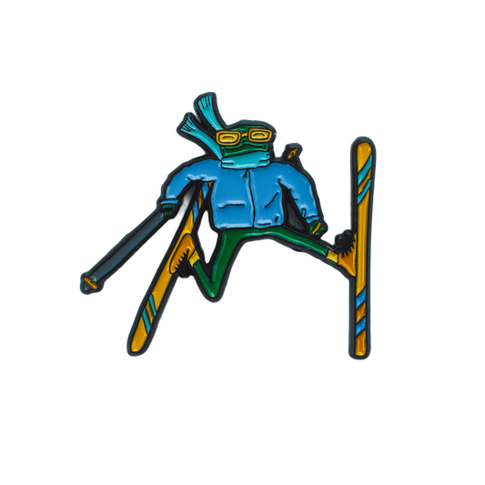 DAFFY FROG PIN