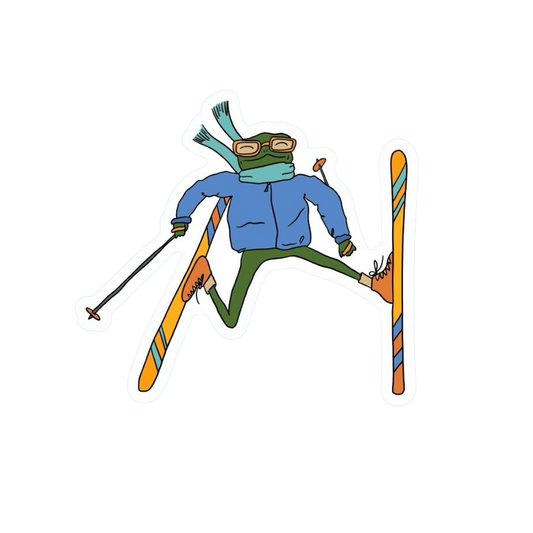DAFFY FROG STICKER