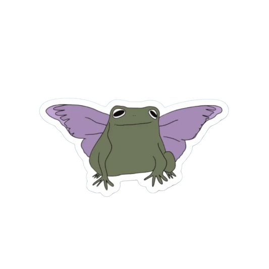 FAIRY FROG STICKER