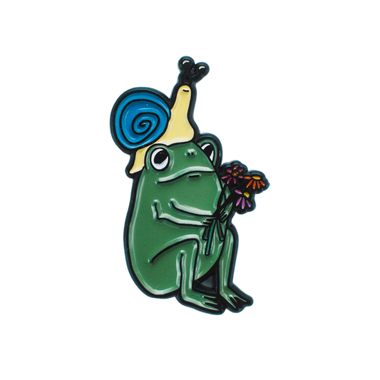 FRIENDLY FROG PIN