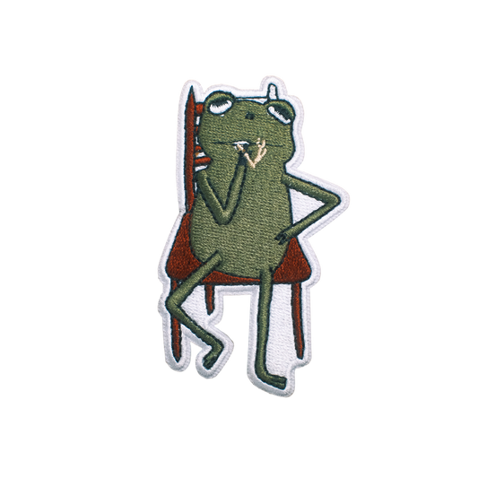 SMOKE BREAK FROG PATCH
