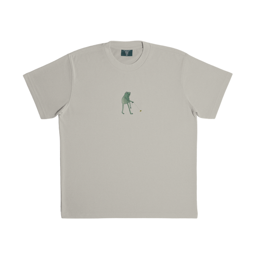 FROG WALKIN' A BEE TEE - STONE