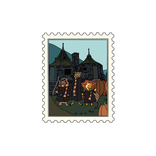 HARRY POTTER TRIO STAMP STICKER
