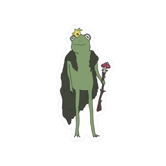 LORD OF THE SWAMP FROG STICKER