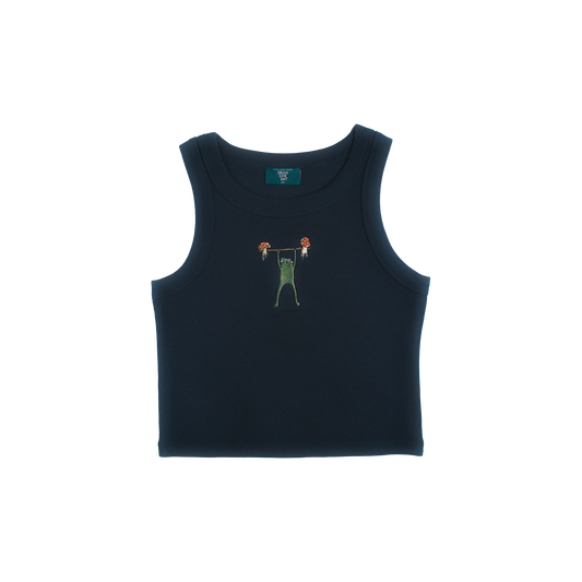 WEIGHT LIFTING FROG TANK