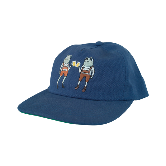 OKTOBERFEST FROGS HAT - BLUE