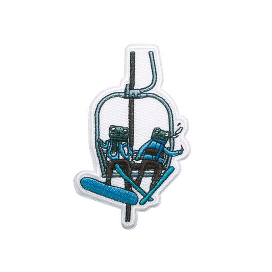 SKI LIFT FROGS PATCH