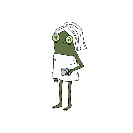 SPA FROG STICKER