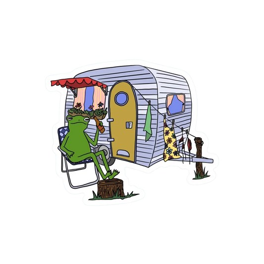 TRAILER PARK FROG STICKER
