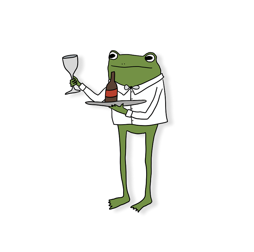 bar service frog