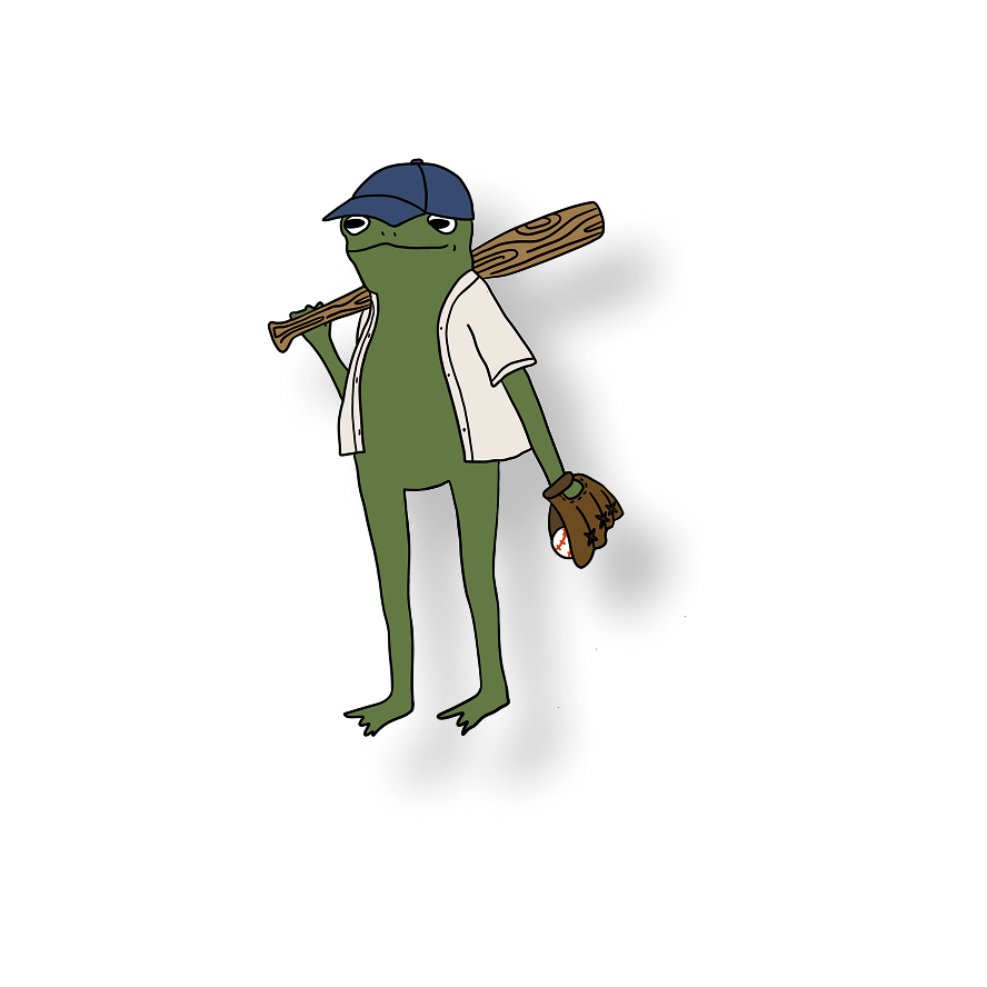 baseball frog