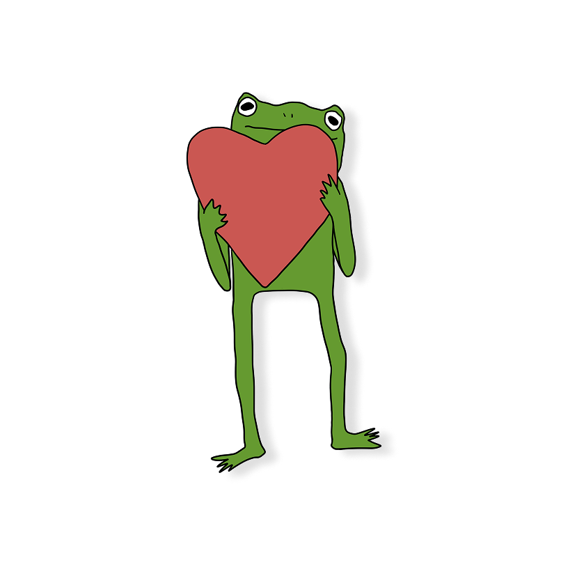 big heart frog