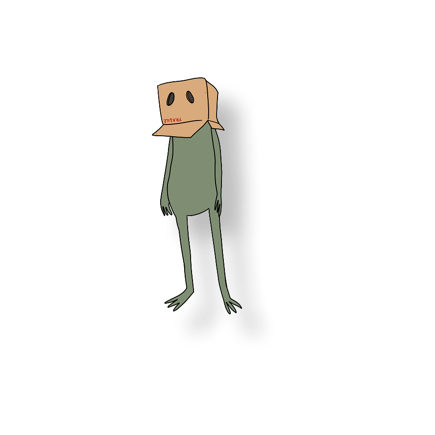 box head frog