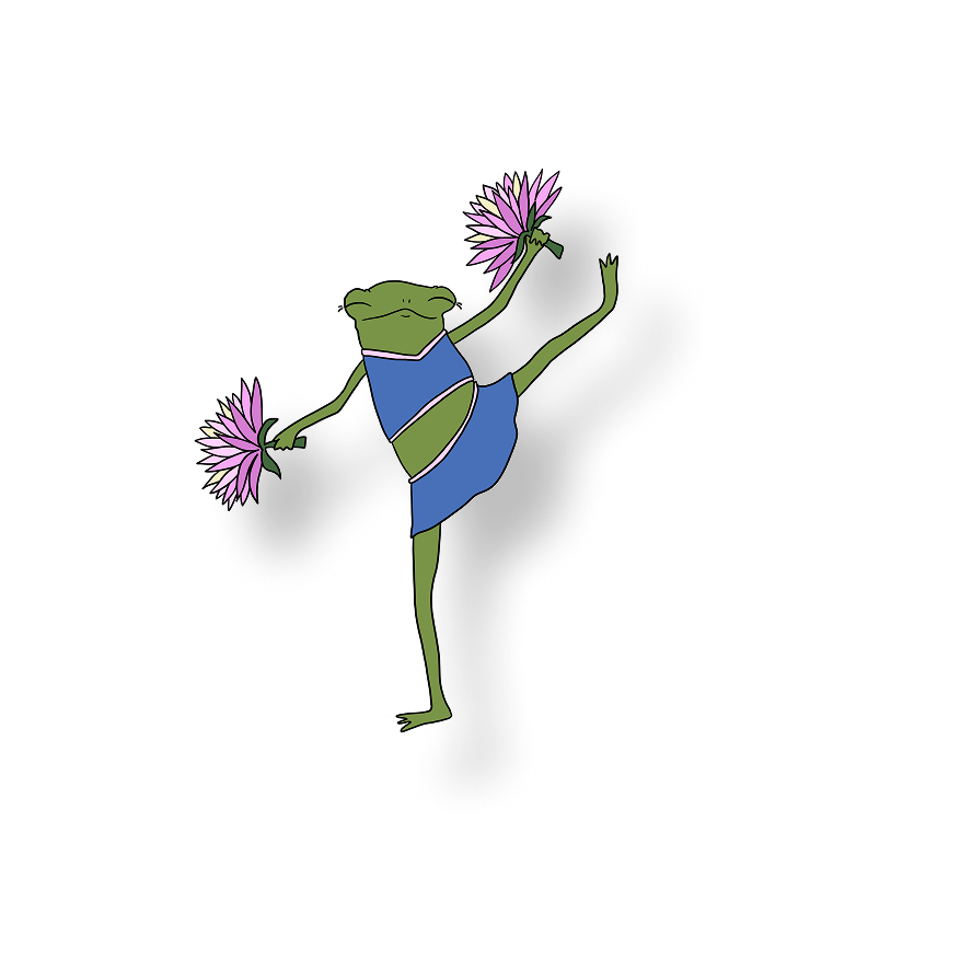 cheerleader frog
