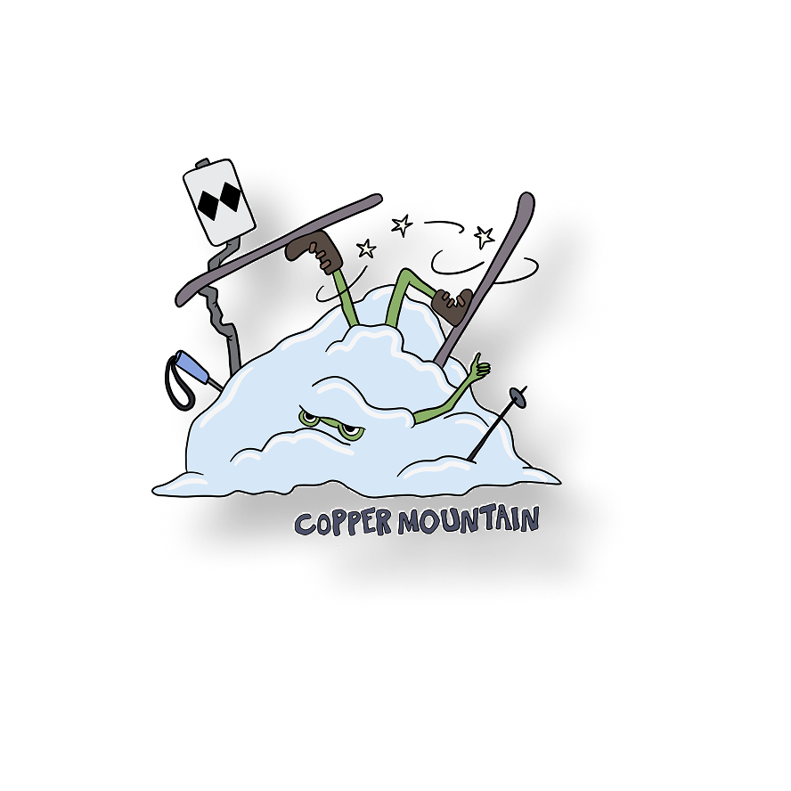 copper mountain ski crash frog