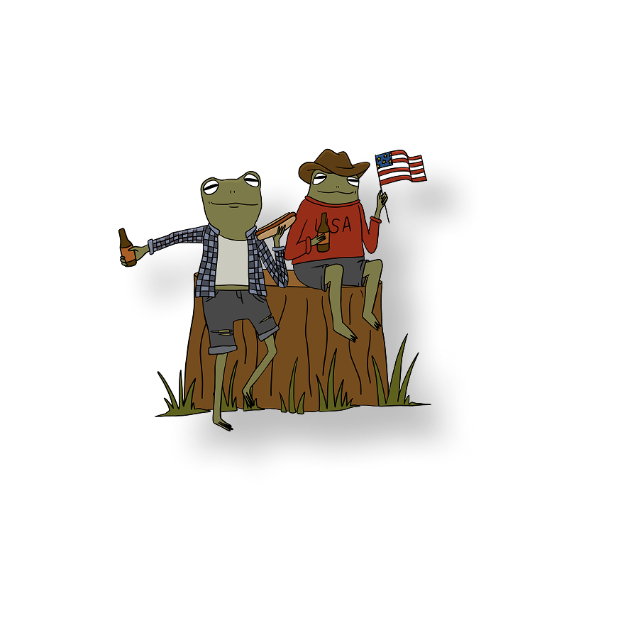 fourth of july kooks frogs