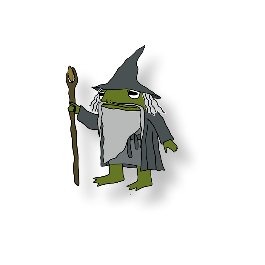 gandalf frog