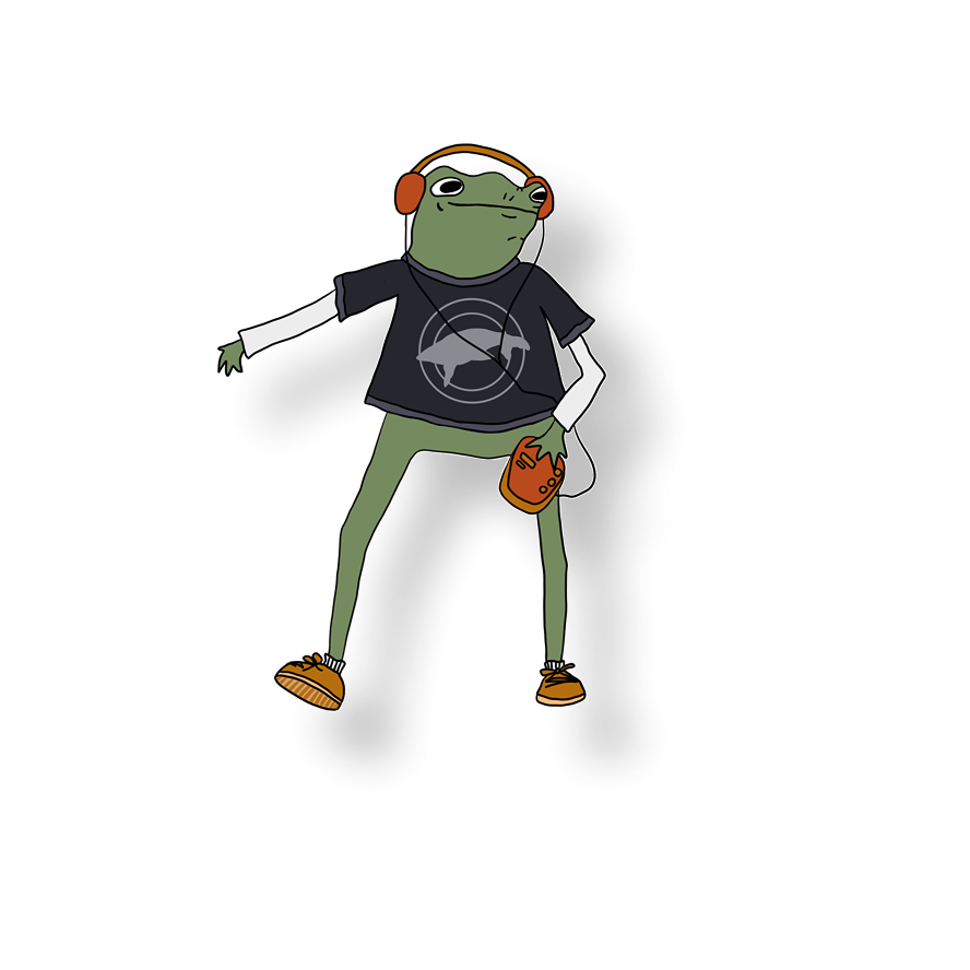 graywhale walkman frog