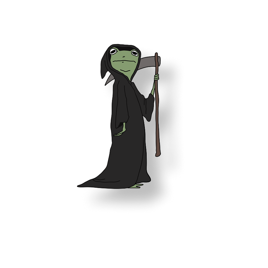 grim reaper frog