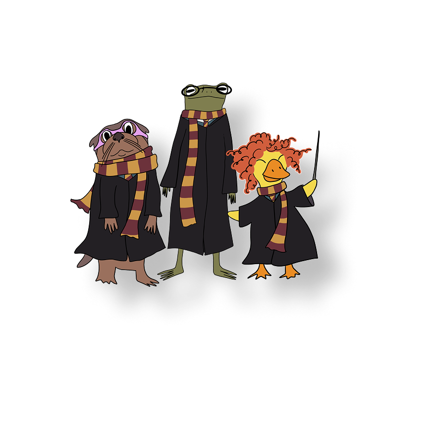 harry potter and friends frogs