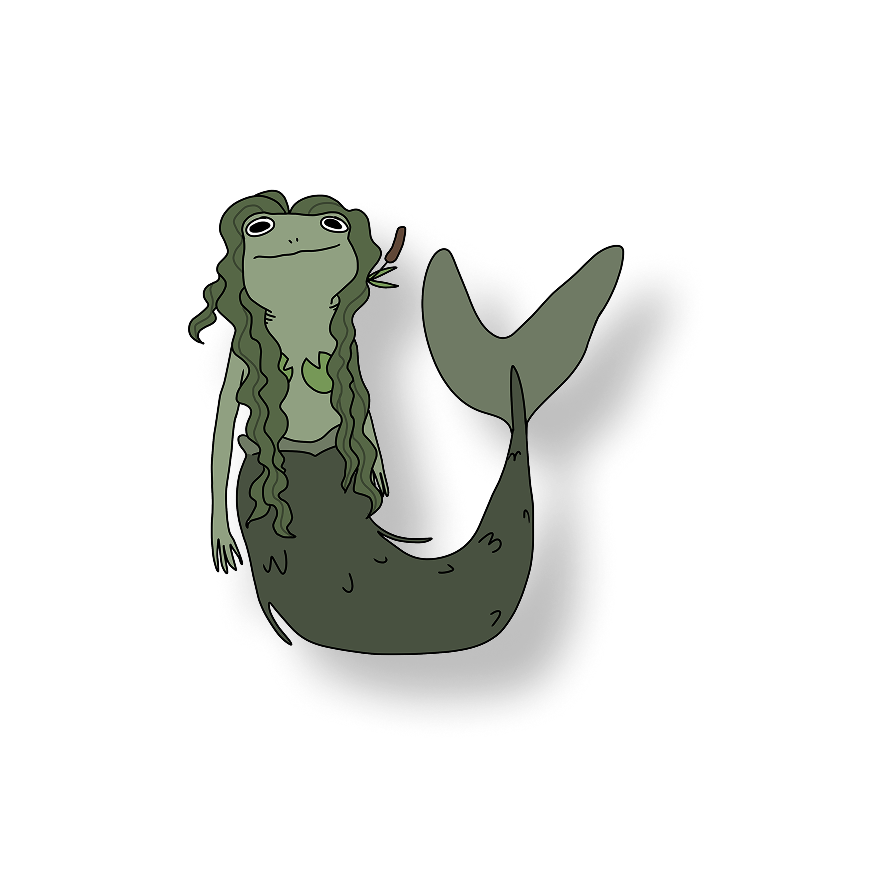 mermaid frog