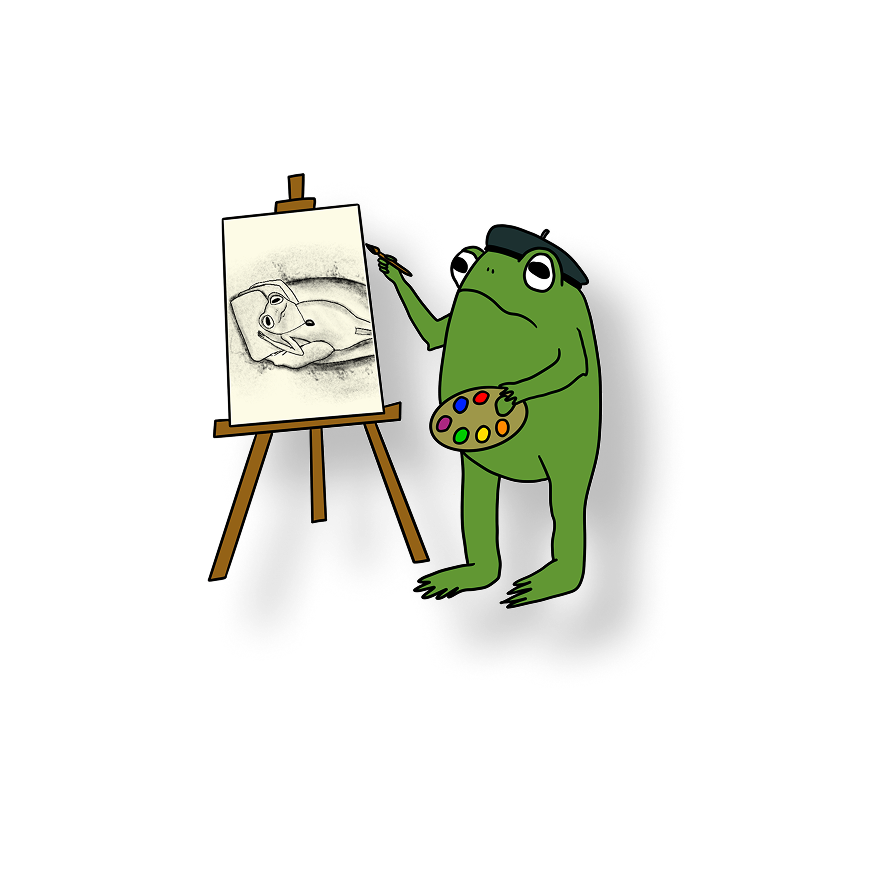 paint me like one of your french girls frog