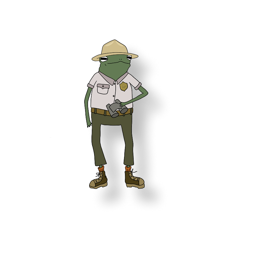 park ranger frog