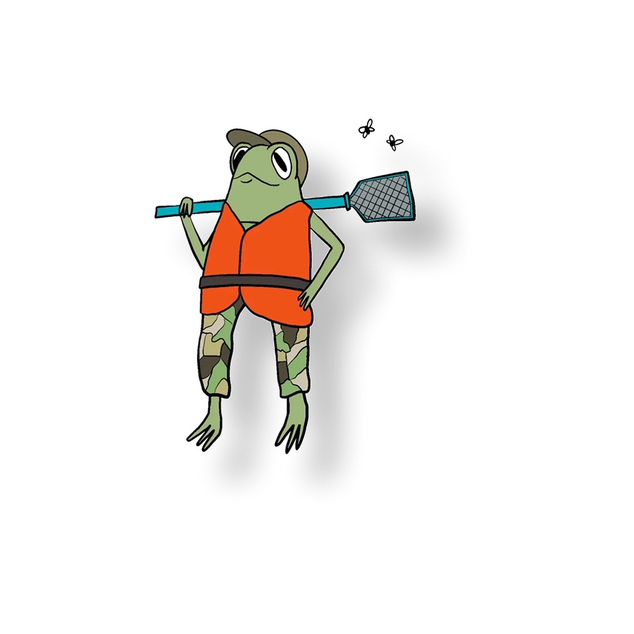 pre hunt frog
