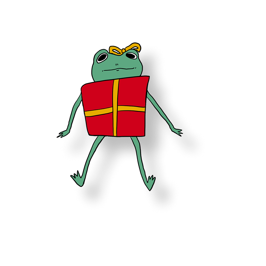 present frog