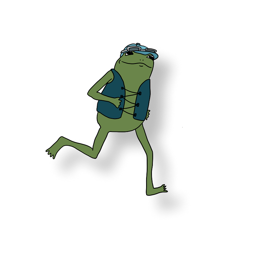 runner frog