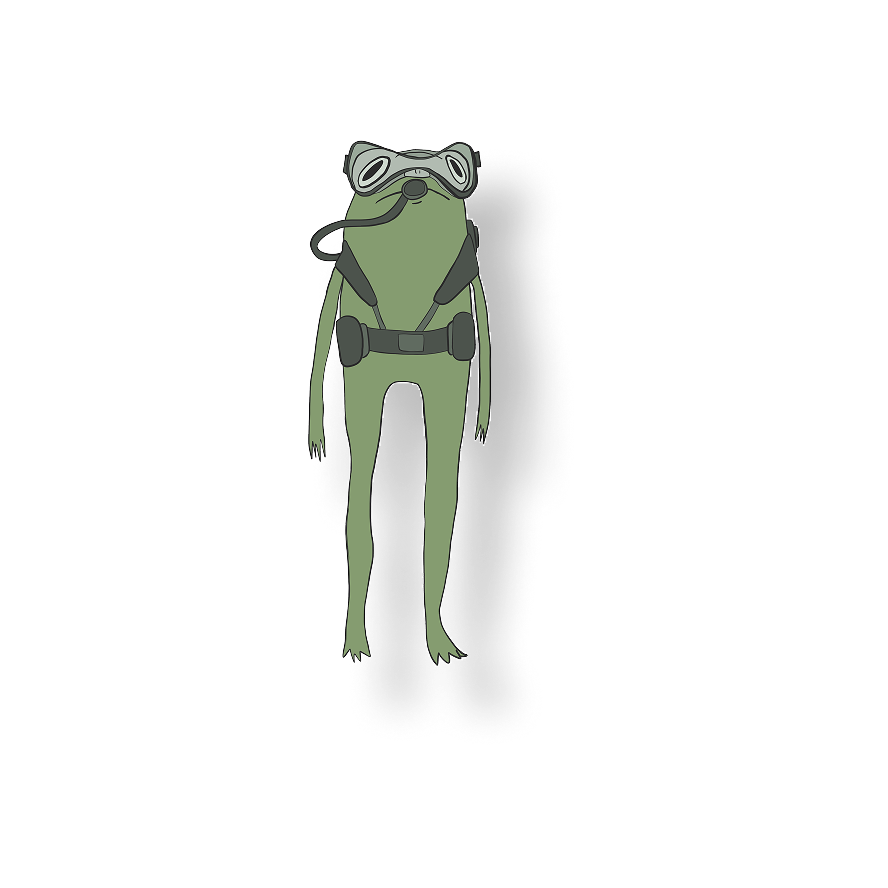 scuba frog
