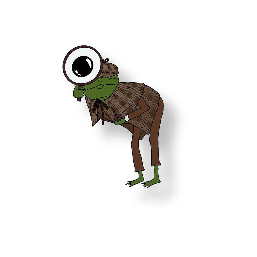 sherlock holmes frog