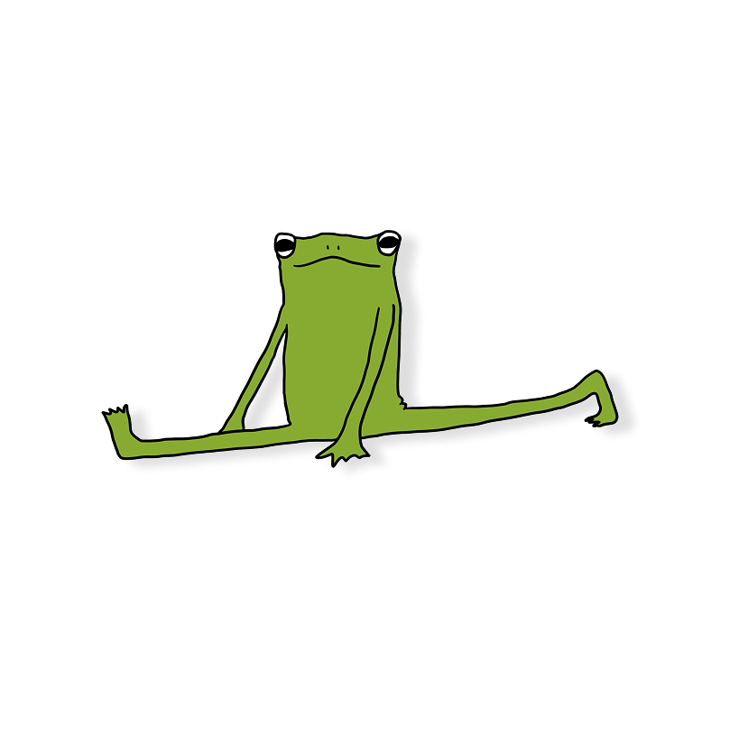 splits frog