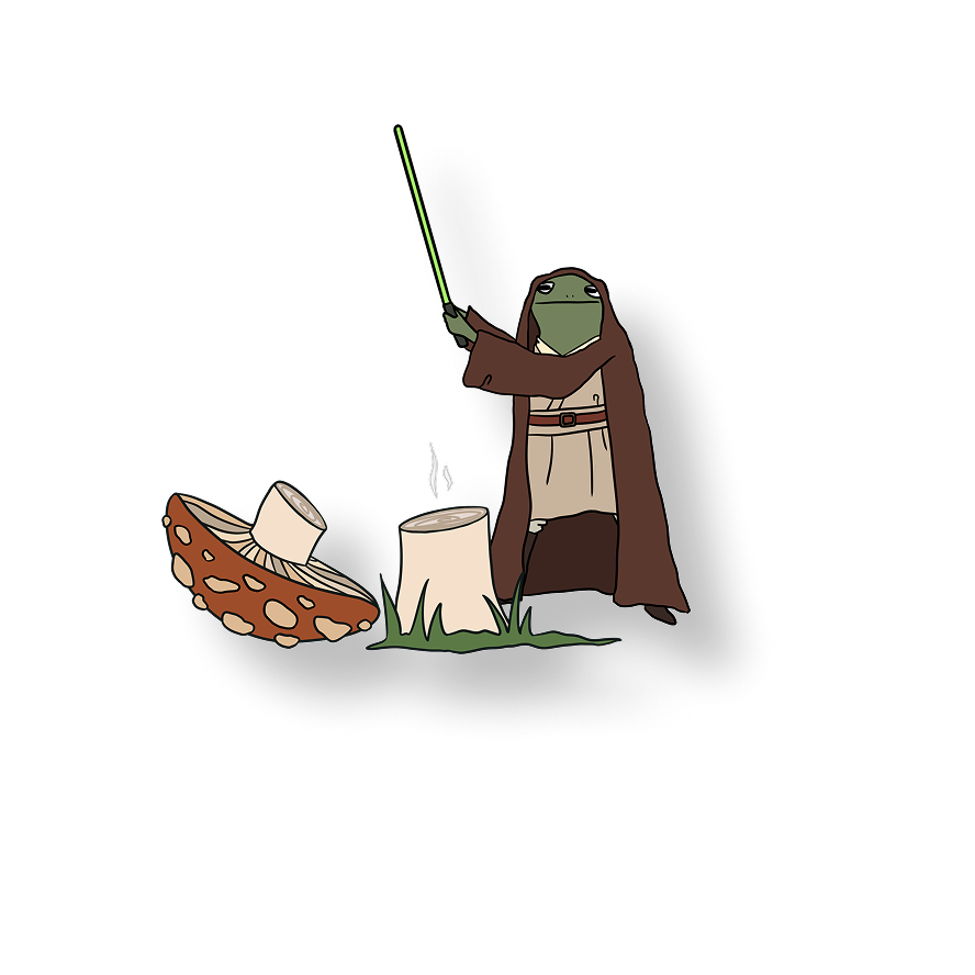 star wars cuttin mushroom