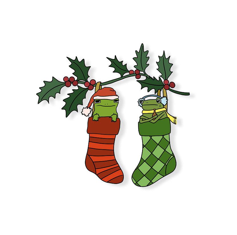 stockings frogs