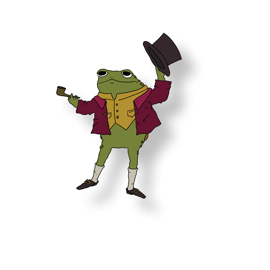 top hat frog