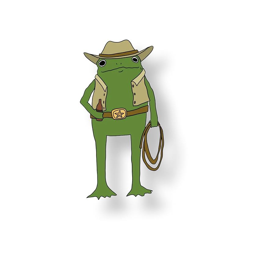 western drinkin frog